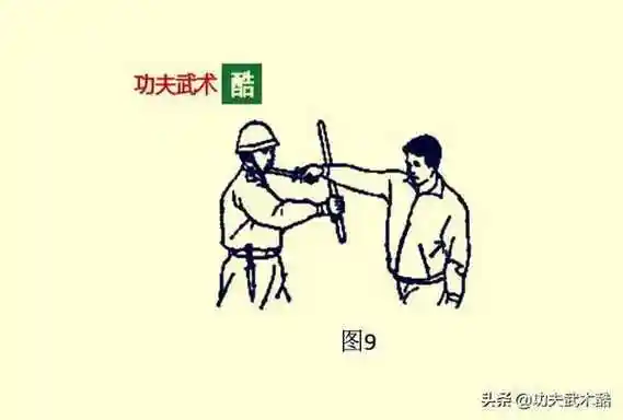 警棍格斗技法,教你轻松击倒歹徒,用雨伞,棒球棒能替代的防身术