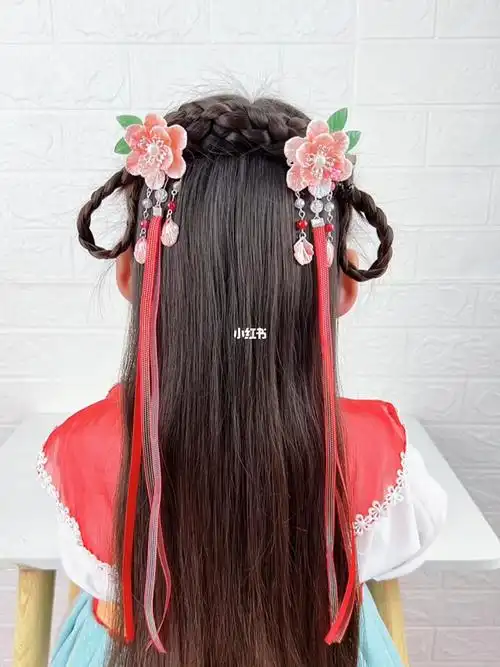 古风发型  #儿童编发  #编发教程  #今日发型  #薯队长