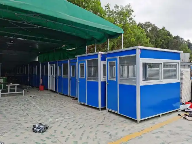 福州,工地使用简易移动彩钢板岗亭,厂家直销