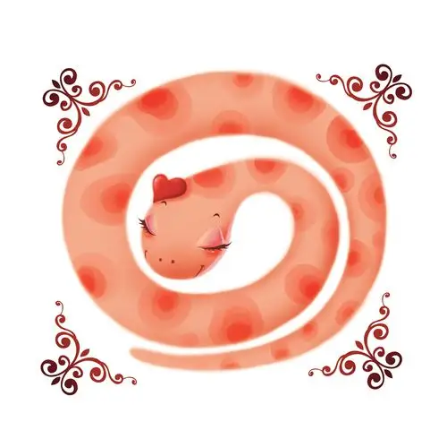 可爱的卡通蛇设计