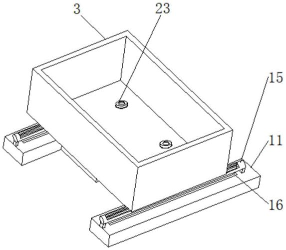 一种安全性高的建筑施工用滑动托架的制作方法