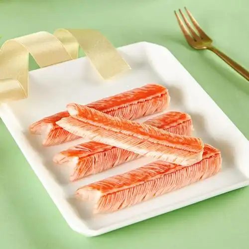 安井形仿蟹柳240克家用锁鲜火锅麻辣烫关东串串笔记本零部件