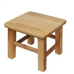 木凳子实木方高脚凳图片