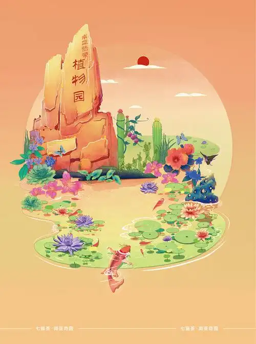 国潮插画——湛江