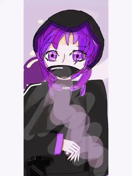 我的世界  我终于在手机上画了一张好看的人像是末影女王.