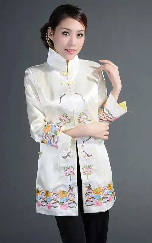 唐装女士秋装民族风上衣 中老年女式春秋唐