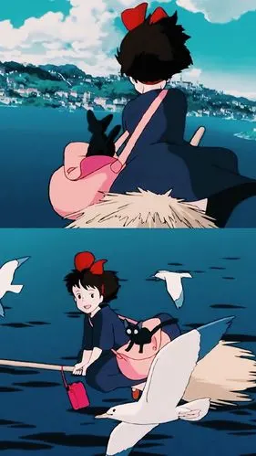 《魔女宅急便》壁纸 侵权删.