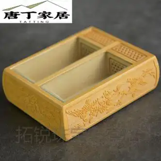 勋狸粑老手艺人手工制作老竹竹蛉盒黄金钟盒活体鸣虫具 玉竹三面雕刻