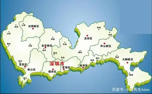 深圳地形