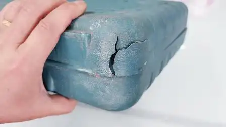 一个简单小妙招,修复破损的塑料器件,美观又耐用