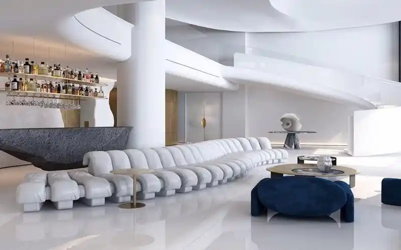 孟也作品卧室推荐夏天 #公寓案例 孟也新作 黑珍珠 #知末网