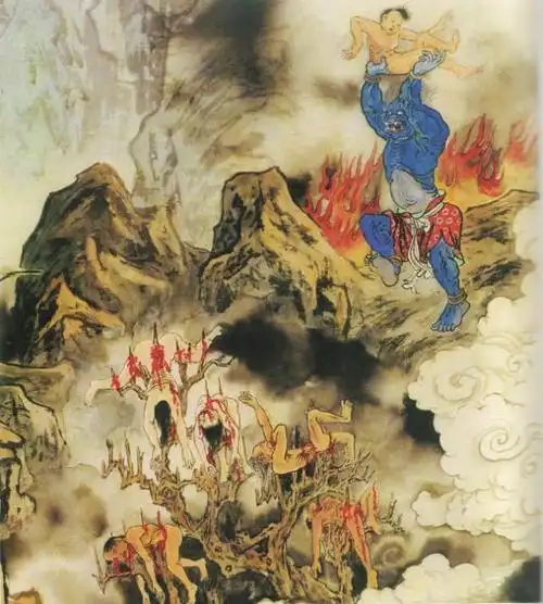 十八层地狱受刑图,胆小勿看!