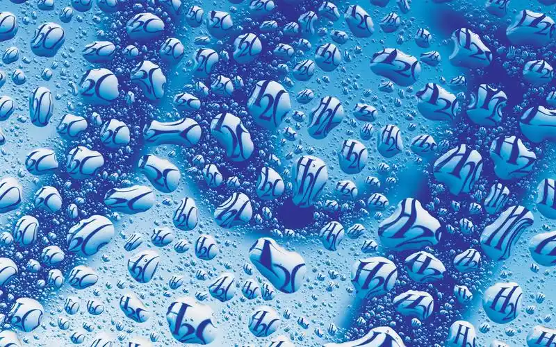 h2o化学分子,水微距 壁纸