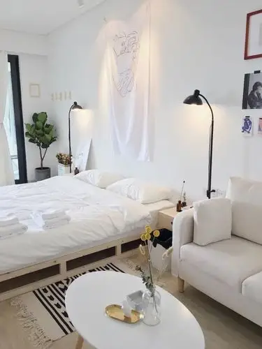 ins 房 卧室 家具