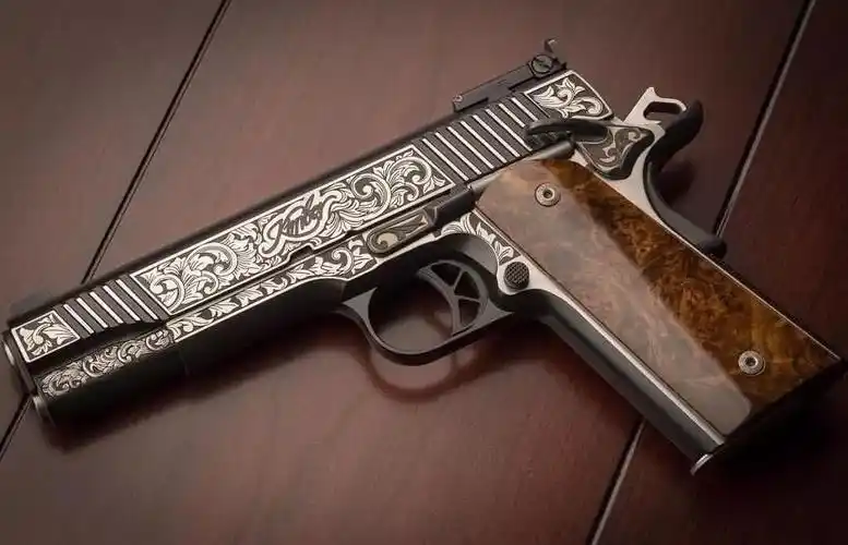 往期精选kimber1911华丽丽的全钢杀神