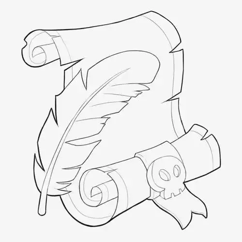 关键词 : 手绘画,鸡毛,纸张,矢量,矢量图,装饰, 矢量装饰[声明]