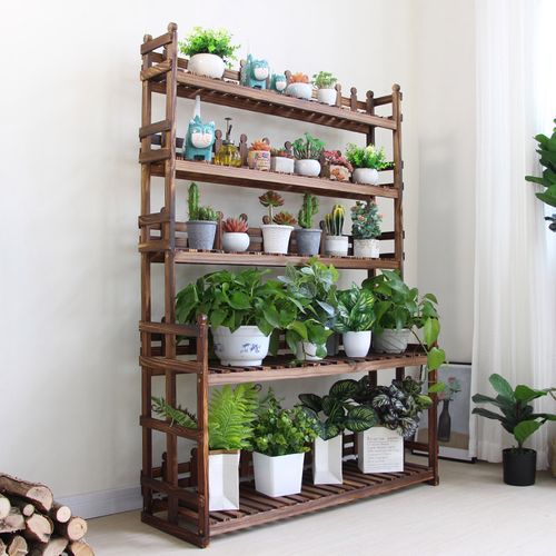 阳台多层花架梯形