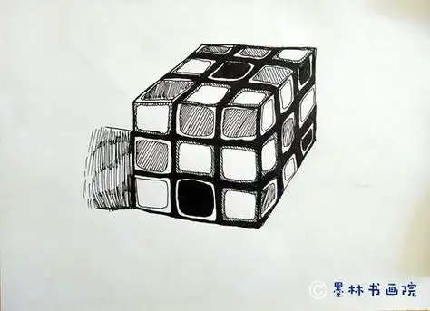 一种魔方玩具的制作方法手绘魔方能发光的魔方制造技术魔方图片