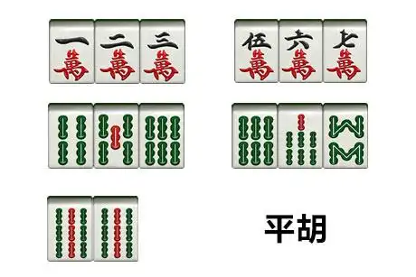 胡牌牌型图解