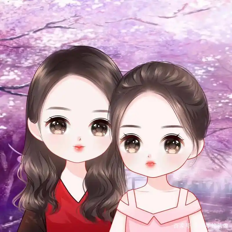 亲子头像,用手绘记录美好,亲子关系从头像开始