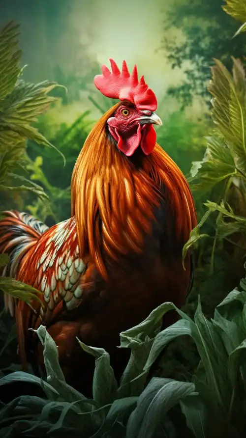 15张大公鸡高清图片金鸡报晓大吉大利