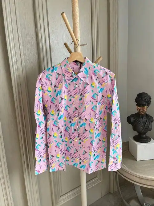 lv艺术涂鸦女士衬衫