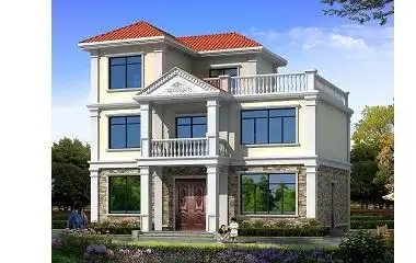 农村20万元二层小楼图