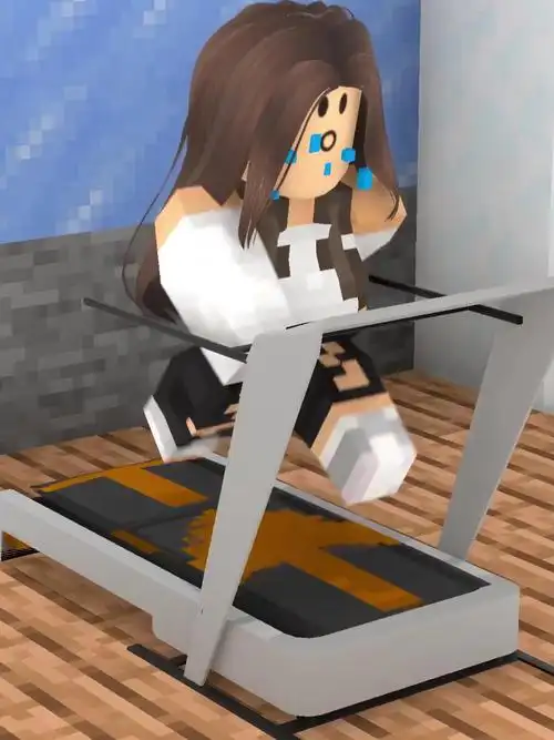 我的世界:胖女孩运动健身改变自己!