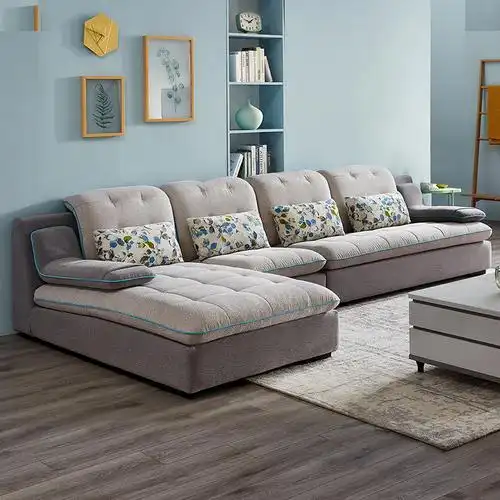 quanu 全友家居 102137 简约现代布艺沙发