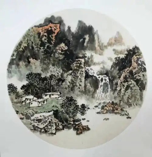 刘继国先生山水画