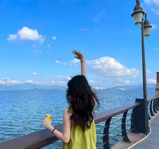 背影美呆了#女生头像