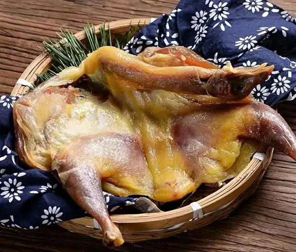 风干腊鸡十里铺湖北特产腊鸡咸鸡整只腊味腊干货传统腌制550g 风干