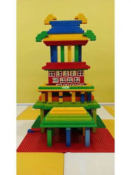 乐高积木  #乐高搭建  #鹳雀楼