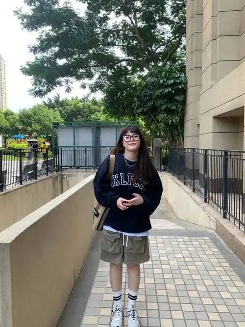 165130斤微胖女生的日常穿搭