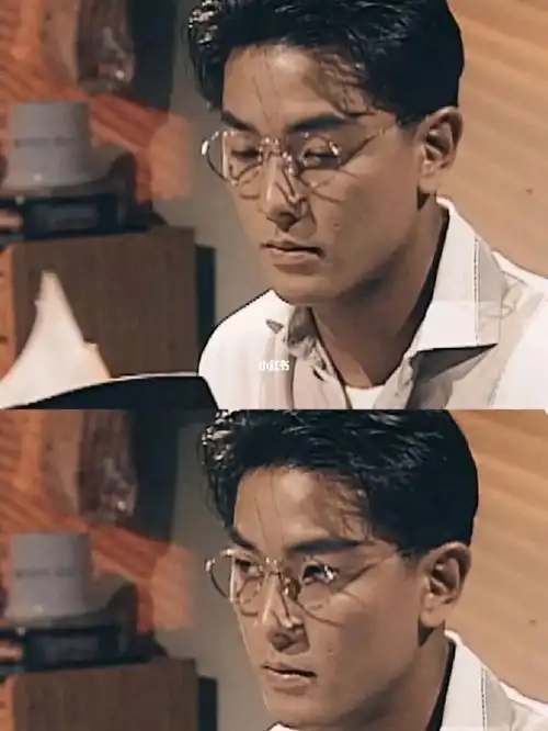 首先提名:戴眼镜的郑伊健!然后是大时代的丁孝蟹!