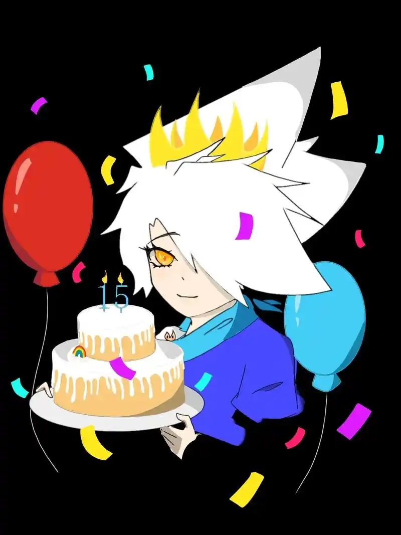 迟到的生日##光遇 #绘画 #光遇卡卡 #光遇oc  - 抖音