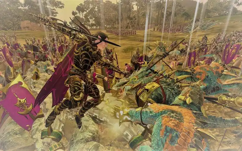 趁其病要蜥命战锤2全面战争马鲁斯黑刃02劫掠沿海