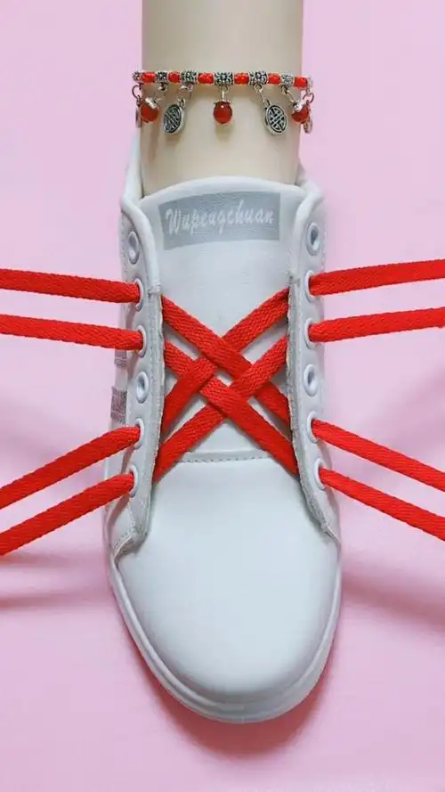 百变鞋带中国结,喜气洋洋,新年的美好寓意