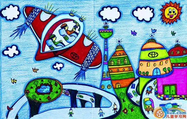 奇思妙想创意优秀儿童画欣赏