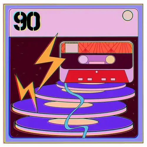 复古电台 系列插画