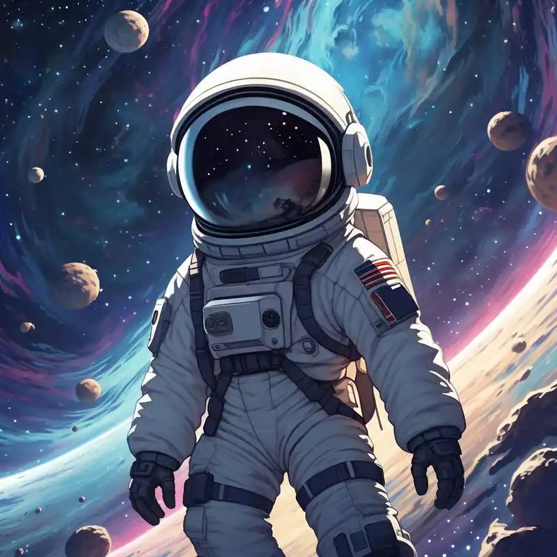 卡通风格的太空人头像99690490 卡通风格的太空人头像来啦!