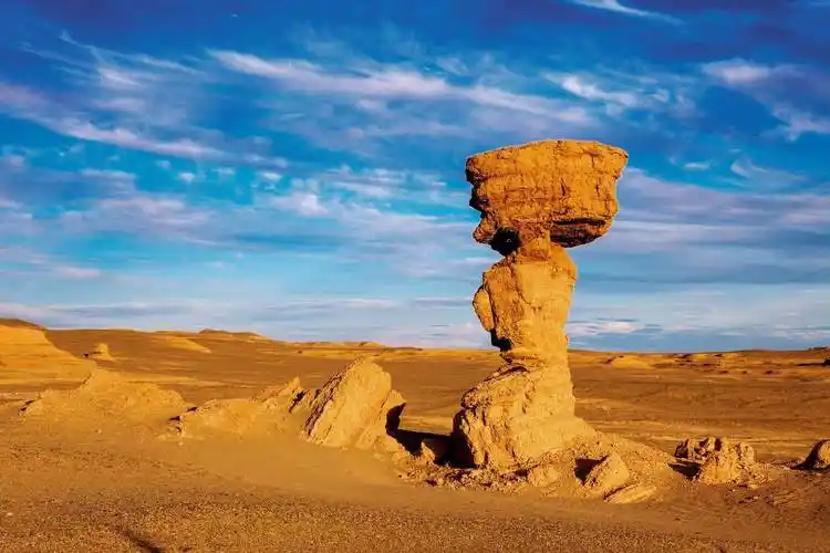 敦煌雅丹世界地质公园,大自然造就的奇观,探秘传奇秘境魔鬼城_岩石