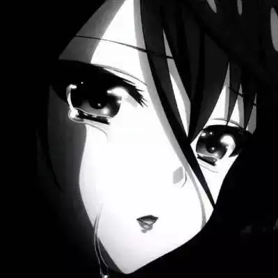 女生头像丧系动漫带血