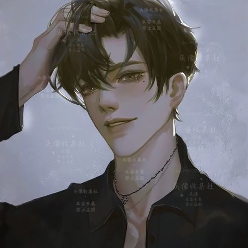 头像 帅气 男 卡通 动漫手绘 气质男生 高清 头像收集社 自动发货