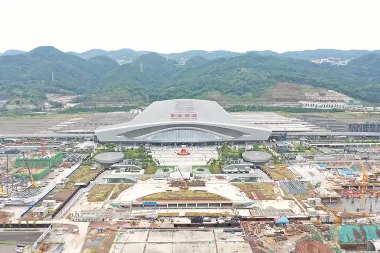 预计2022年春节前完工重庆西站二期主体工程建设有序推进