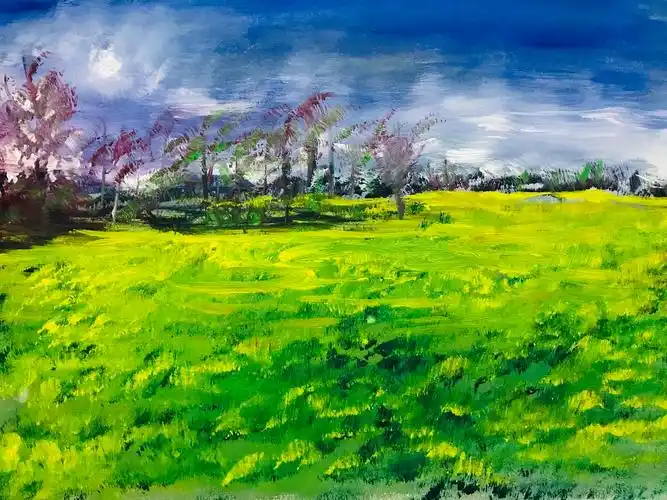 王同雨个人原创水粉画作品