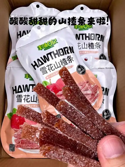 图文掘金计划   挖到一款酸酸甜甜又开胃的山楂条,家里小孩 - 抖音