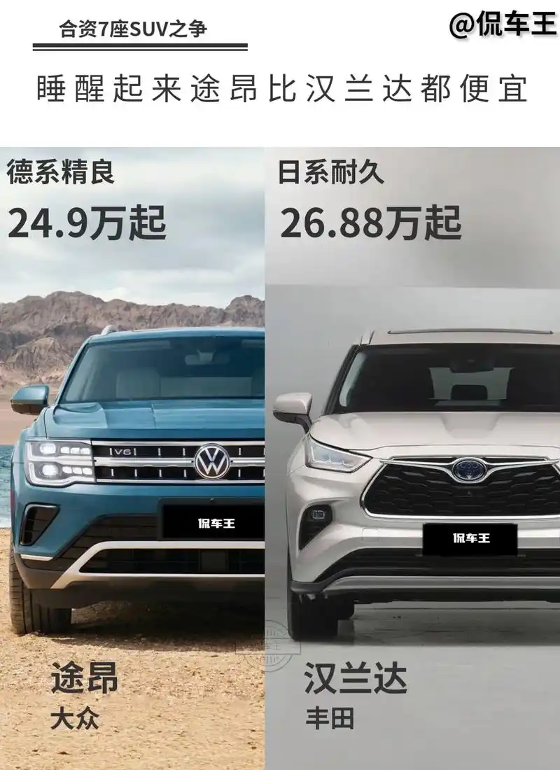 大众途昂发布出众款.24.9万到38.9万,起售价直接低于低 - 抖音