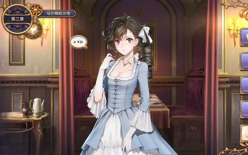 【实况】圣女战旗ep2立绘好棒 礼服波利娜 过剧情