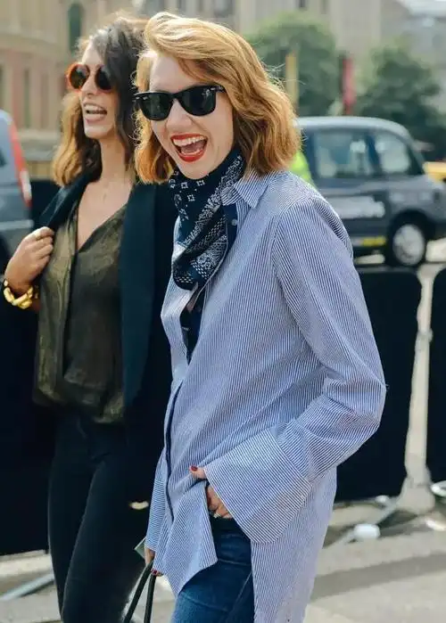 没有一件蓝白条纹怎么好意思叫衬衫控